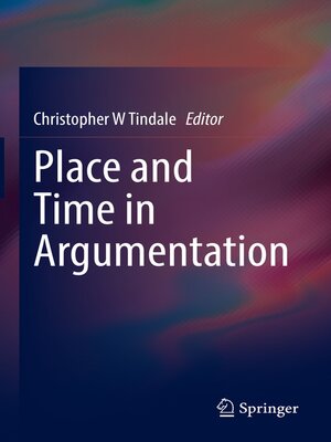 cover image of Place and Time in Argumentation